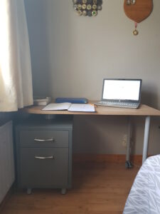 Home-Work - Mini Swivel Desk - In Home - 12