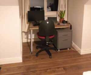 Home-Work - Mini Swivel Desk - In Home - 18