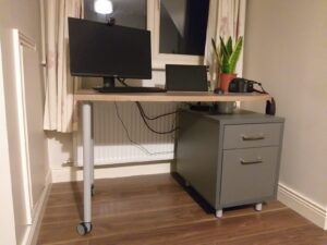 Home-Work - Mini Swivel Desk - In Home - 22
