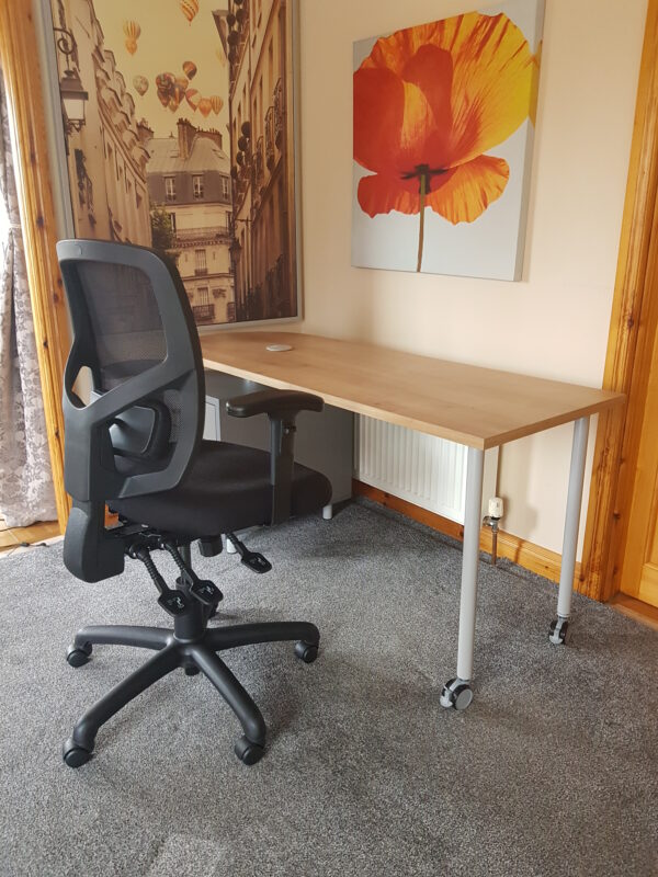 Home Office Desk with Chair